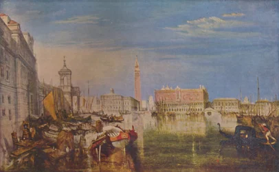 Venedig-Canaletti-Gemälde, ca. 1833, 1925