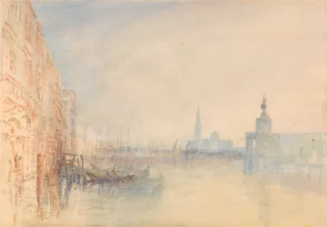 Venedig, die Mündung des Canal Grande