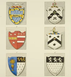 6 Wappen in der St. Pauls Kirche