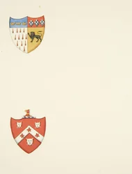 Monumentale Wappen in der St. Mary-le-Port Kirche