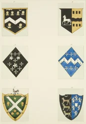 Monumentale Wappen in der St. Michael