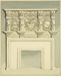Alter Kamin aus dem Waisenhaus, Hook