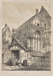 Architektur des Mittelalters: St. Etienne, Rouen