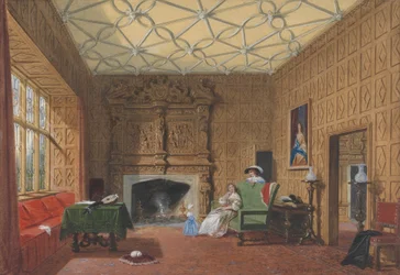 Levens, Westmoreland, das kleine Wohnzimmer