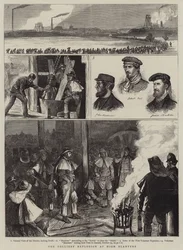 Die Grubenexplosion in High Blantyre