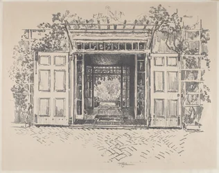 Türöffnung, Wyck, 1912