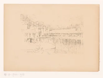 Blick auf den Teich