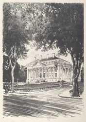 Nationales Hauptquartier des Roten Kreuzes, Washington, 1919.