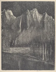 Nacht im Yosemite, 1912