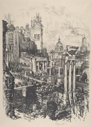 Altes und neues Rom, Victor Emanuel Denkmal