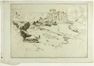 Die Akropolis vom Observatorium