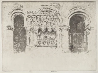 Das Grab des Gründers, Kirche von Saint Bartholomew the Great