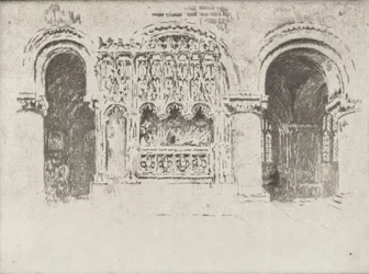 Das Grab des Gründers, Kirche von Saint Bartholomew the Great, 1903