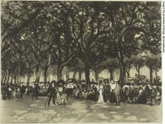Die Promenaden von Madrid