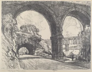 Der Tunnel im Park