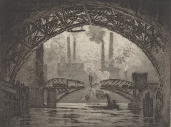 Unter den Brücken, Chicago, 1910