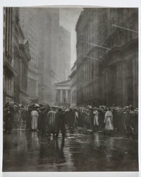 Der Curb Market - New York, 1921