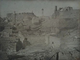 Aleppo, vom Antioch-Tor aus gesehen