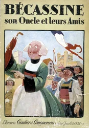 Buchcover „Becassine, ihr Onkel und ihre Freunde“, Ausgaben Gautier Langereau (1926)