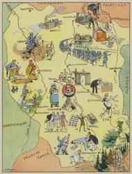 Lothringen (Farblithografie)