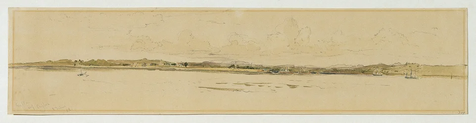 Die Reede von Point de Galle auf Ceylon (Sri Lanka)