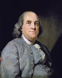 Porträt von Benjamin Franklin