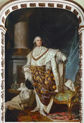 Ludwig XVI., in Krönungsgewändern