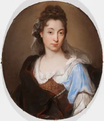 Porträt einer Dame in der Gestalt der Minerva