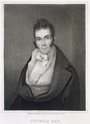 Thomas Say (1787-1834), graviert von Henry Hoppner Meyer (1787-1847)