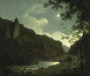 Dovedale im Mondlicht