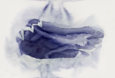 Weiches Indigo-Abstrakt