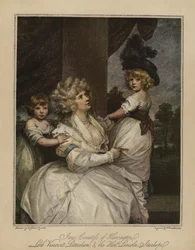 Jane Gräfin von Harrington, Lord Viscount Petersham und der ehrenwerte Lincoln Stanhope