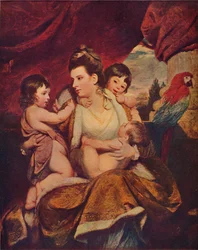 Lady Cockburn und ihre drei ältesten Söhne, 1773