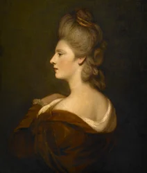 Porträt einer Frau, vermutlich Mrs. James Fox