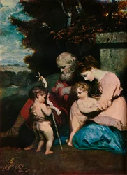 Die Heilige Familie mit dem kleinen Johannes, 1788-1789