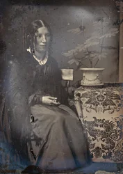 Harriet Beecher Stowe, 1850er Jahre. Schöpfer: Josiah Johnson Hawes, Albert Sands Southworth
