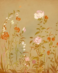 Sanfte botanische Blüten
