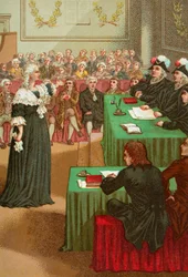 Marie Antoinette vor ihren Richtern