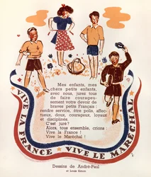 Propaganda des Marschalls Pétain