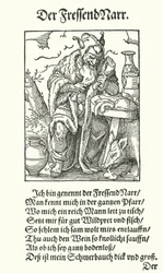 Der gefräßige Narr (Stich)