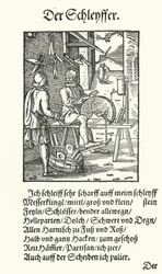 Der Messerschleifer (Stich)