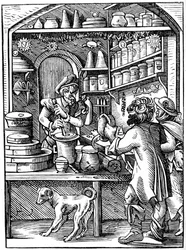 Apotheker, 16. Jahrhundert, 1849
