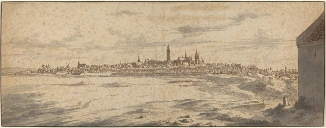 Ansicht von Mons, Belgien