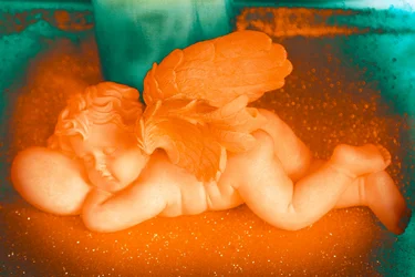 Goldener Cherub