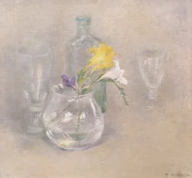 Stillleben mit Glas