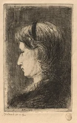 Porträt von Frau Israëls, 1875