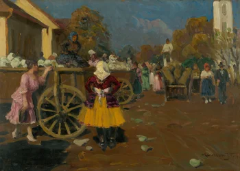 Markt in Michalovce