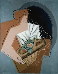 Frau mit Korb, 1927