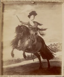 Velazquez. Prinz Balthazar Charles zu Pferd (im Prado-Museum)