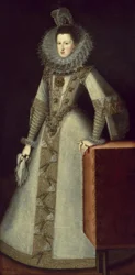 Porträt von Margarete von Österreich (1584-1611), Königin von Spanien